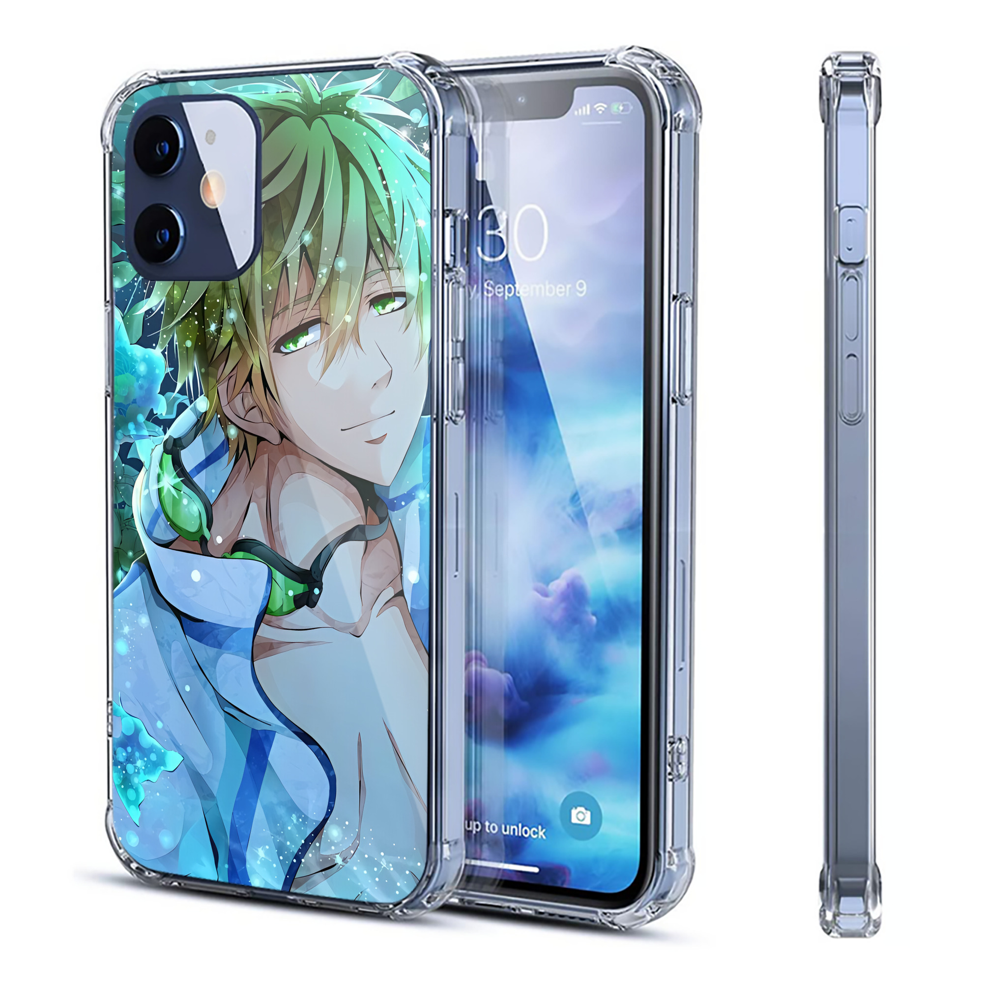 （画像用） 刀剣乱舞 Touken Ranbu 【iPhone 12シリーズ対応】透明スマホケース（クリアソフトケース）